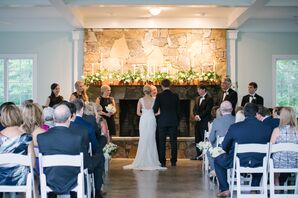Indoor Wedding Ceremony at Fearrington Village