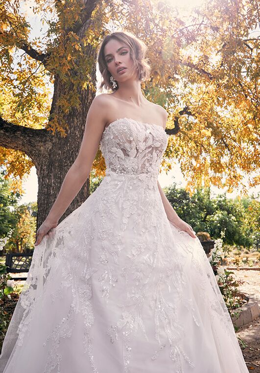 Casablanca Bridal Style 2534 Jude A-Line Wedding Dress - 7