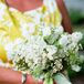 White Bridesmaid Bouquet