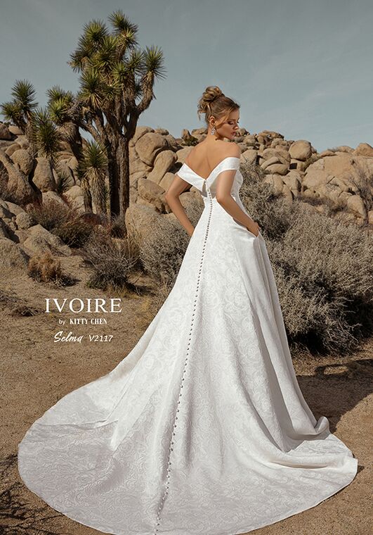 IVOIRE by KITTY CHEN SELMA,V2117 Ball Gown Wedding Dress - 4