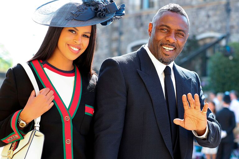 Idris Elba at Prince Harry and Meghan's wedding
