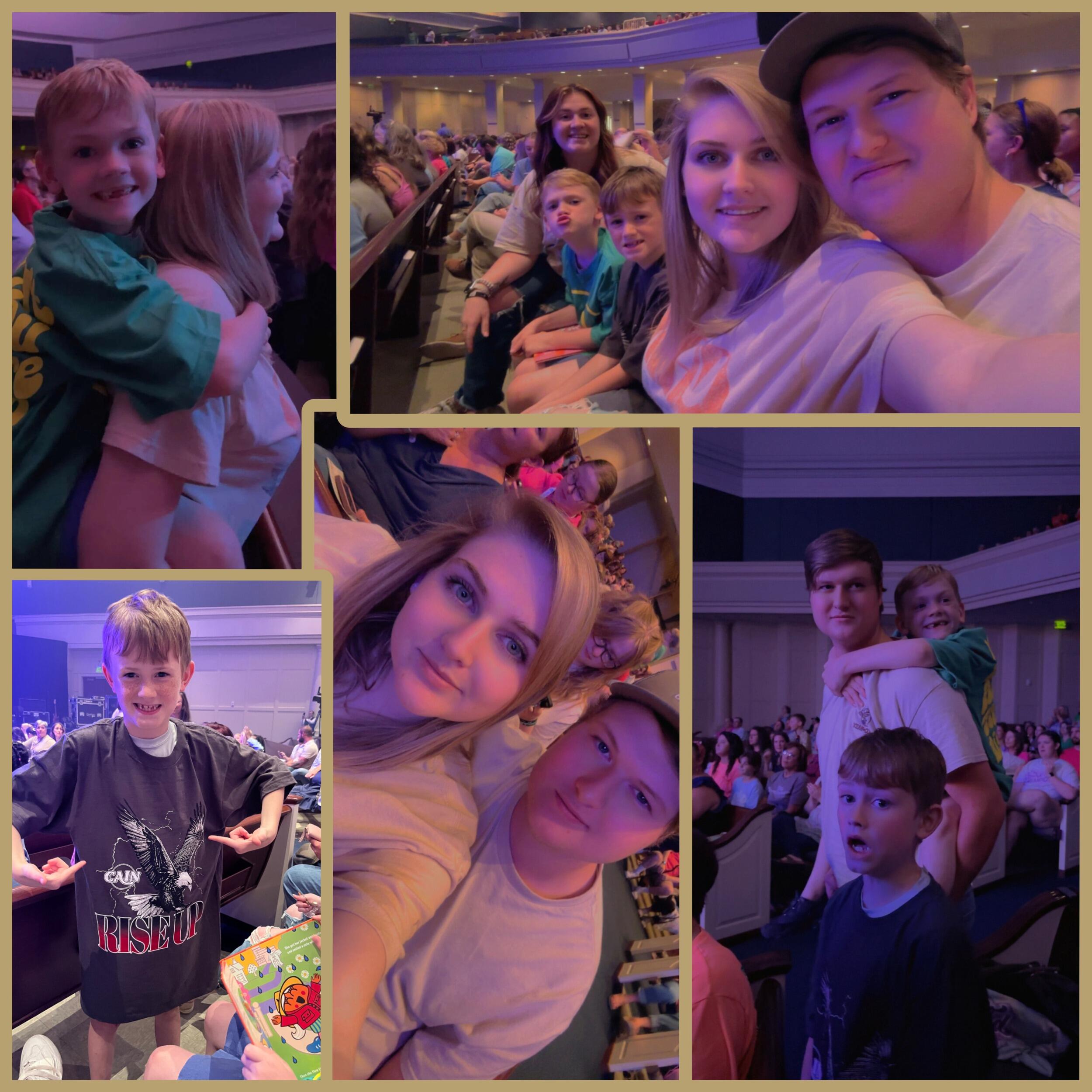 Little adventure to Columbia to take Levi & Eli to their first ever concert where they saw  their favorite band Cain. After a 4 hour round trip, they got home at 3am just to have to turn around and wake up at 6am for work the next day. Totally worth it for the memories and smiles. 