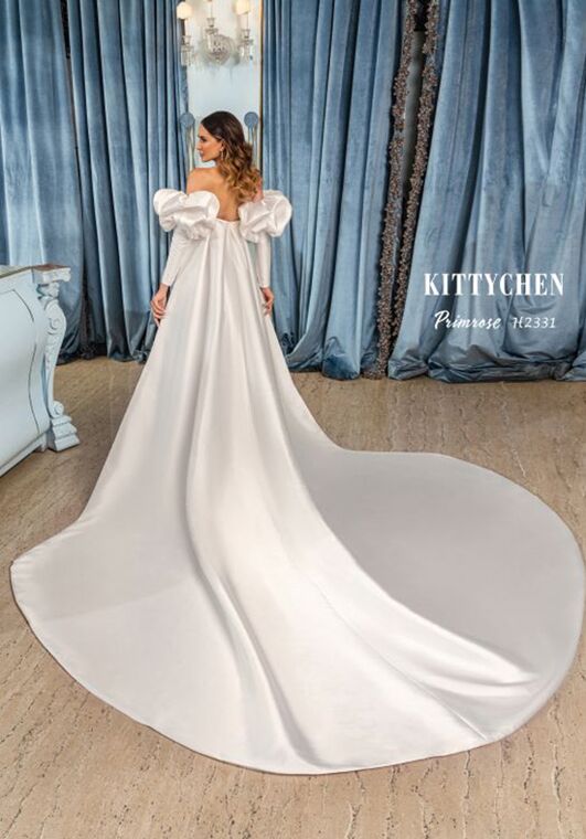 KITTYCHEN PRIMROSE, H2331 Mermaid and Trumpet Wedding Dress - 4