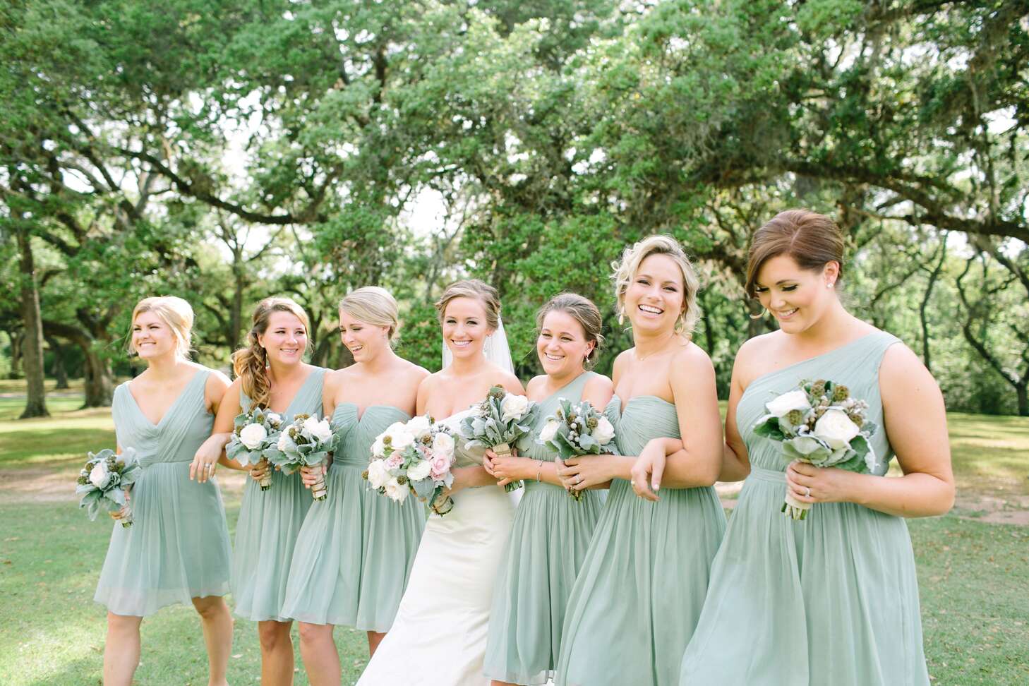 Light Bridesmaid Dresses