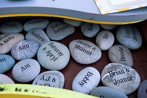 Escort Card Stones