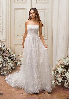 Moonlight Collection J6856 A-Line Wedding Dress