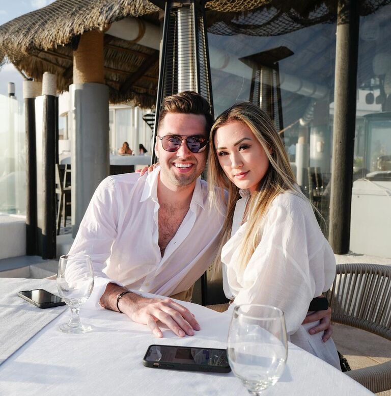 Lauren Riihimaki and fiancé Jeremy Lewis