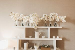 White Orchid Bouquets