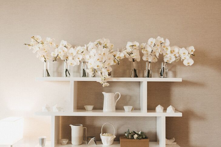 White Orchid Bouquets