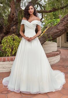 Jasmine Couture T242020D Ball Gown Wedding Dress