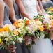 Yellow, Orange and White Wildflower-Inspired Bouquets