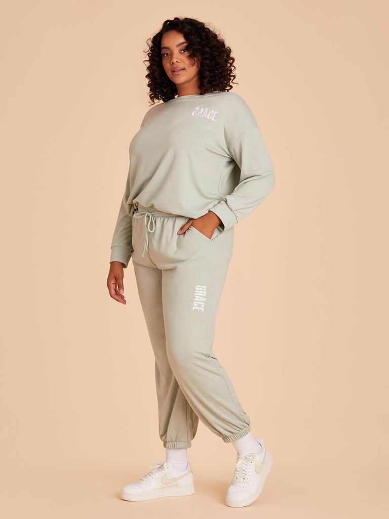 Personalized loungewear maid of honor proposal gift