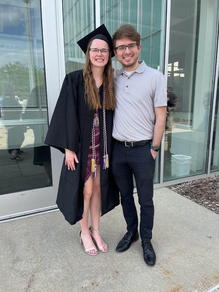 Hailey graduated with her degree in communication sciences and disorders.