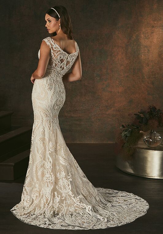 Amaré Couture C157 Corinee Mermaid Wedding Dress - 4