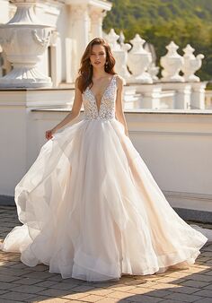 Moonlight Collection J6833 Ball Gown Wedding Dress