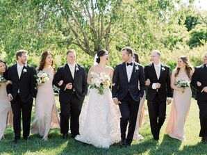 Wedding Party Portraits at Market at Grelen in Somerset, Virginia