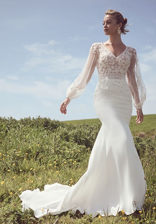 Rebecca Ingram TATUM Fit-and-Flare Wedding Dress - 4