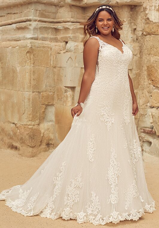 Maggie Sottero TAMIRYS A-Line Wedding Dress - 7