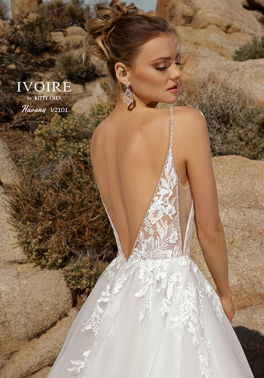 IVOIRE by KITTY CHEN HAVANA,V2101 Ball Gown Wedding Dress - 5