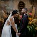 Couple Shares Laugh During Wedding Ceremony in New York
