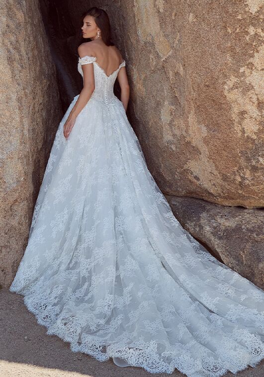 Calla Blanche 126113 Serafina Ball Gown Wedding Dress - 4