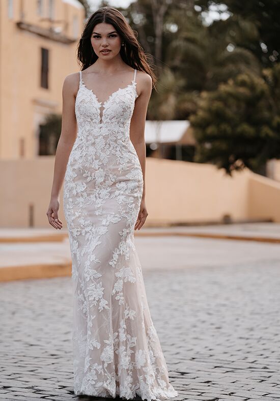 Allure Romance 3561 Sheath Wedding Dress - 1