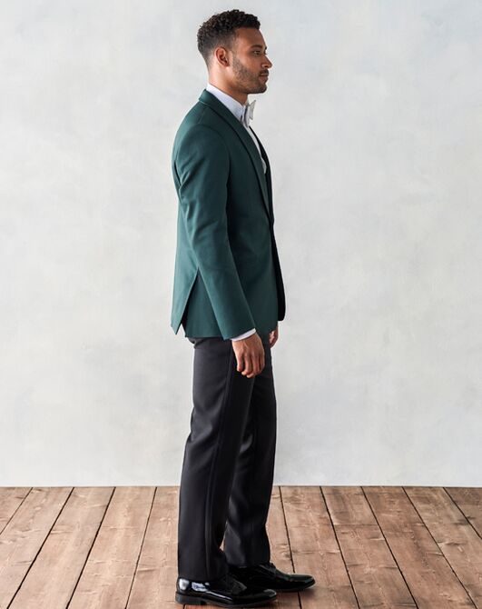 The Black Tux Emerald Shawl Jacket Tuxedo Green Tuxedo - 7