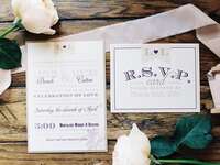 Rustic RSVP suite