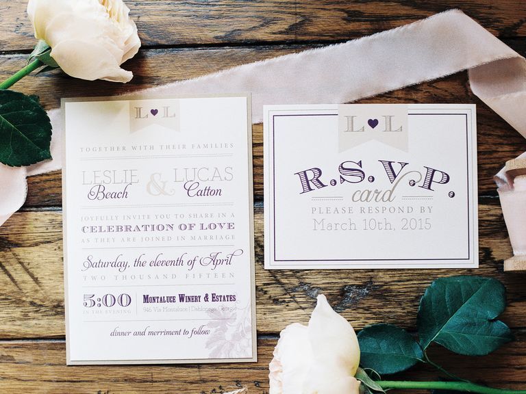 Rustic RSVP suite
