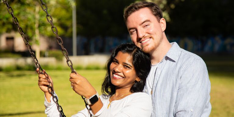 Nickolas & Shanthi Home Page Banner