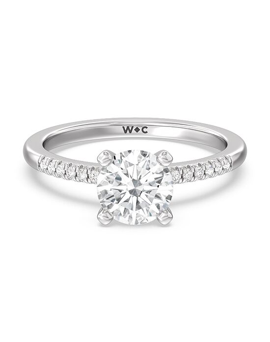 With Clarity Classic Princess, Asscher, Cushion, Emerald, Marquise, Pear, Radiant, Round, Oval Cut Engagement Ring - 1