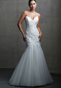 Allure Couture C744 Mermaid and Trumpet Wedding Dress