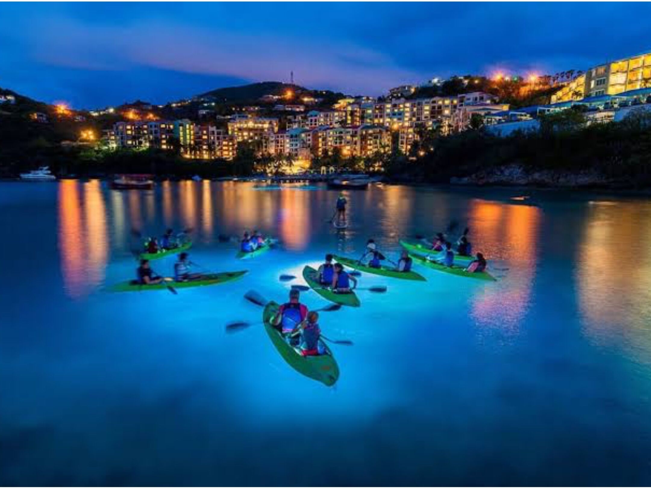 Picture of Night Kayak St Thomas