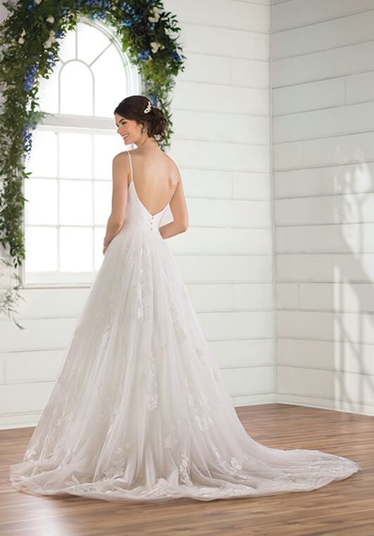 Essense of Australia D2810 Ball Gown Wedding Dress - 5