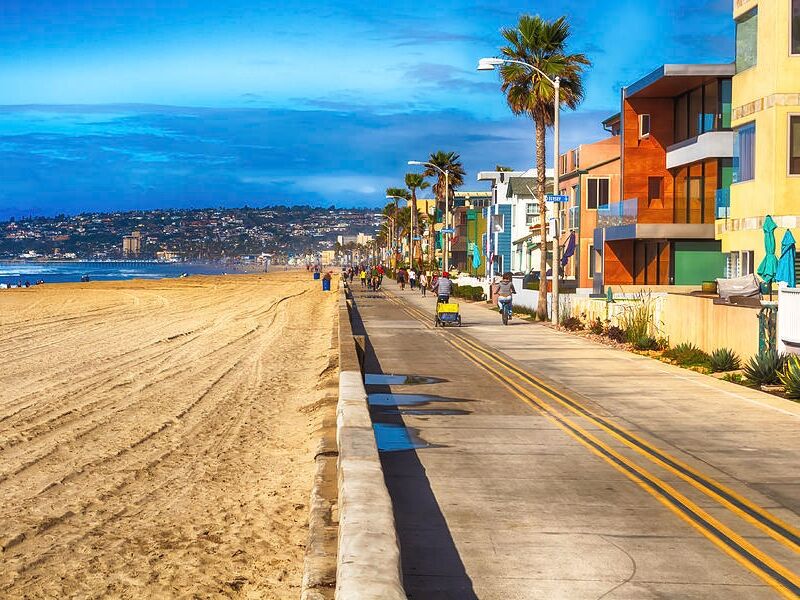 Picture of Mission Beach Boardwalk / Ocean Front Walk