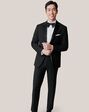 Birdy Grey Suits Spencer Tuxedo in Black Black Tuxedo - thumbnail - 1