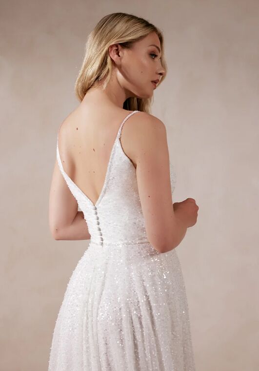 Adore by Justin Alexander Zahara A-Line Wedding Dress - 4