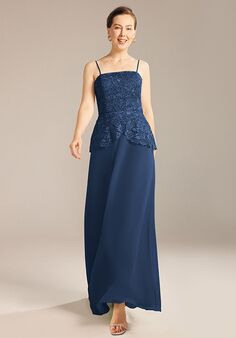 AW Bridal AW Inger Dress Blue Mother Of The Bride Dress