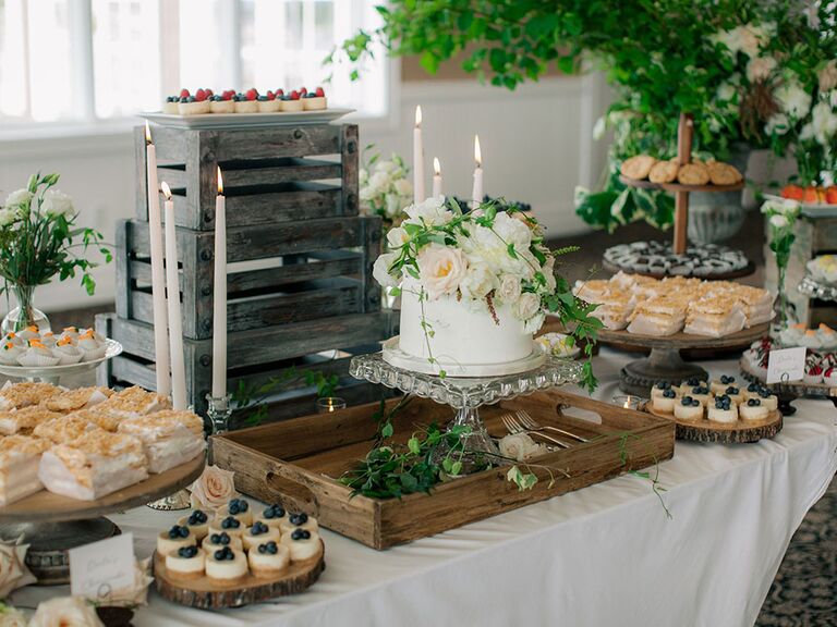 31 Wedding Dessert Table Ideas That Are Mouthwatering