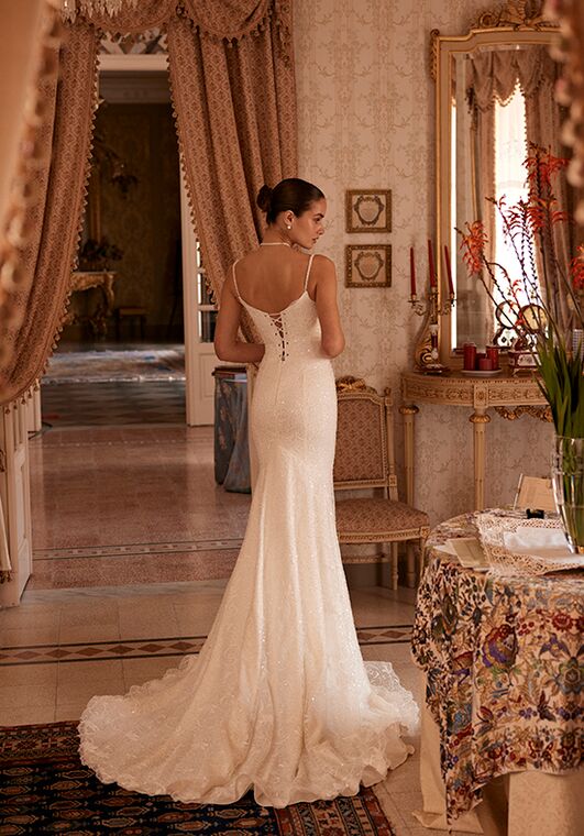 Soft flow by Ricca Sposa Atelier Amina 25-006(3) Mermaid and Trumpet Wedding Dress - 6
