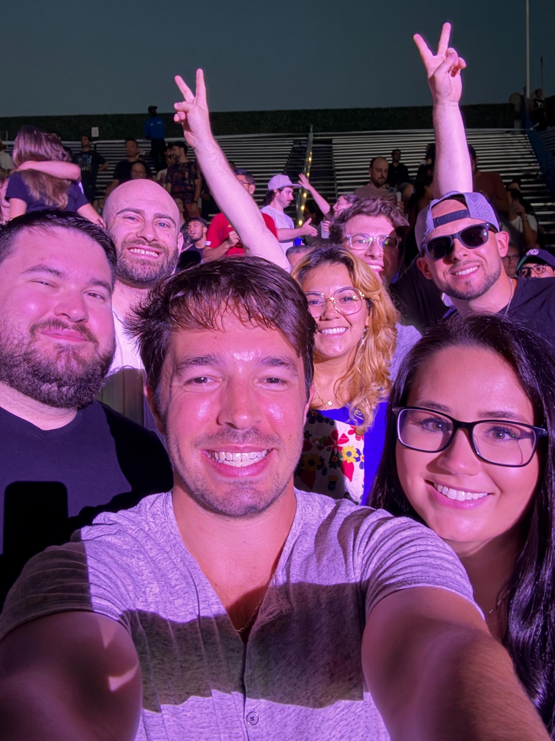 Forest Hills Stadium with friends!