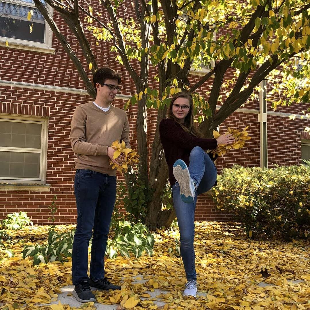 Midterms during our fall semester during COVID called for a lot of outdoor photoshoots and activities.