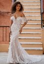 Allure Romance 3555 Sheath Wedding Dress - thumbnail - 1