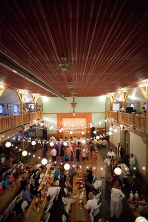Casual Indoor Reception