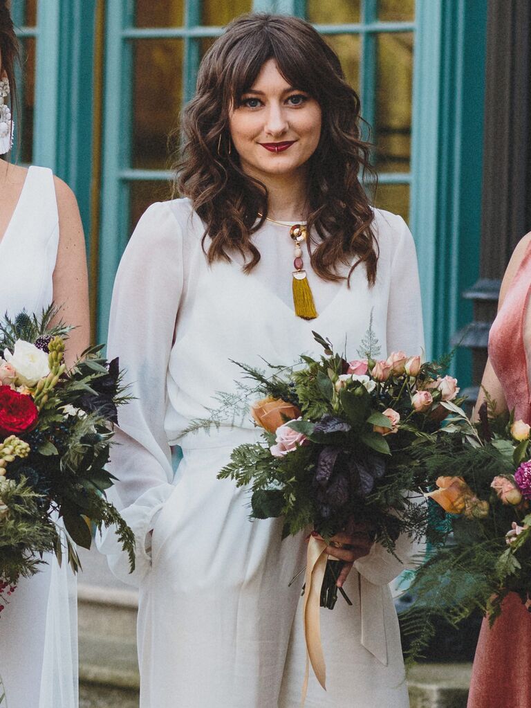 Wedding Guest Hairstyles Curtain Bangs