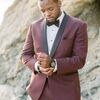 This Burgundy-Hued Wedding in Newport Beach, California, Included a Trip to In-N-Out for Burgers