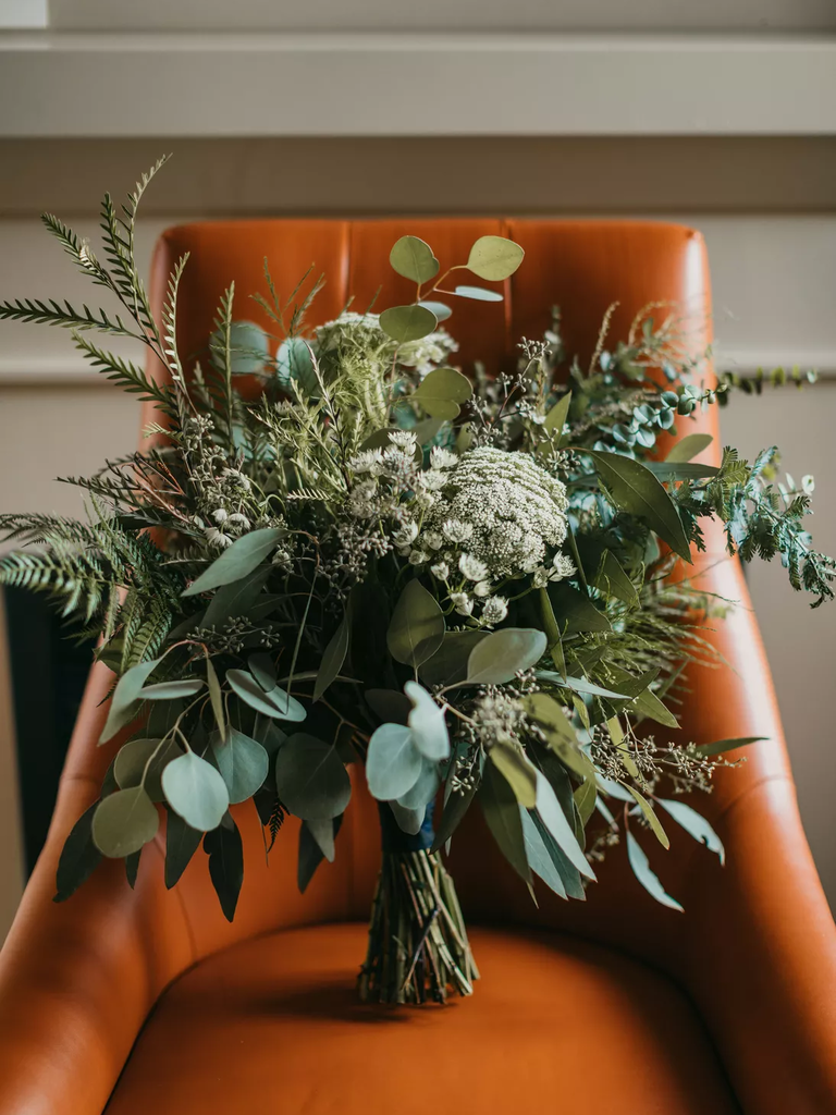 Eucalyptus Wedding Bouquet for romantic wedding decor