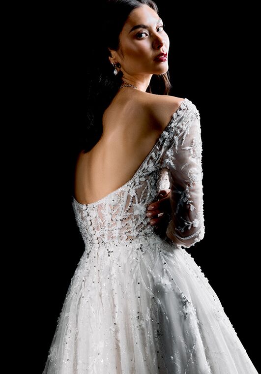 Justin Alexander Signature Twyla Ball Gown Wedding Dress - 6