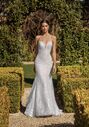 Moonlight Collection J6936 Mermaid and Trumpet Wedding Dress - thumbnail - 1