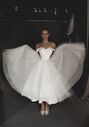 Olivia Bottega Glitter Midi Wedding Dress Soul A-Line Wedding Dress - thumbnail - 7